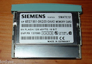 Siemens 6ES7951-0KD00-0AA0 SIMATIC S7, MEMORY CARD