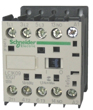 Schneider Electric Leistungsschütz, 3p+1S, 4kW/400V/AC3