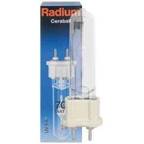 Radium Halogen-Metalldampflampe, G12/230V/150W-NDL, RCC-T Ceraball